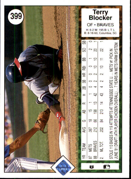 1989 Upper Deck Baseball Card Pick 249-496 - Picture 297 of 491
