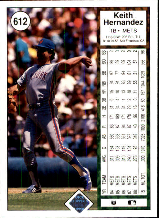 1989 Upper Deck Baseball Card Pick 497-740 - Picture 231 of 481
