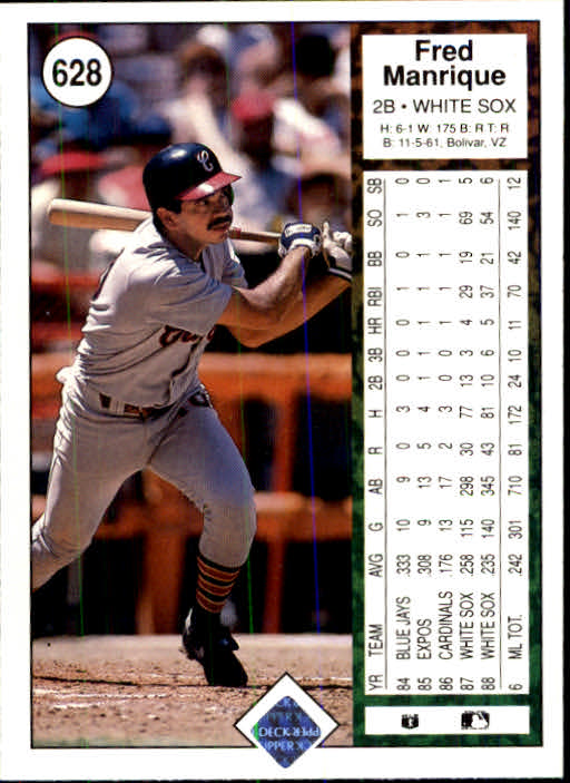1989 Upper Deck Baseball Card Pick 497-740 - Picture 261 of 481