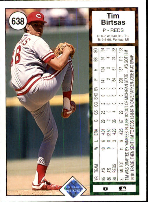 1989 Upper Deck Baseball Card Pick 497-740 - Picture 283 of 481
