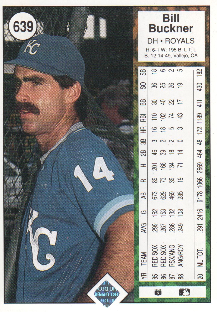 1989 Upper Deck Baseball Card Pick 497-740 - Picture 285 of 481