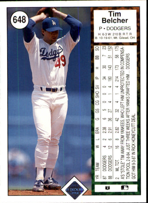 1989 Upper Deck Baseball Card Pick 497-740 - Picture 303 of 481