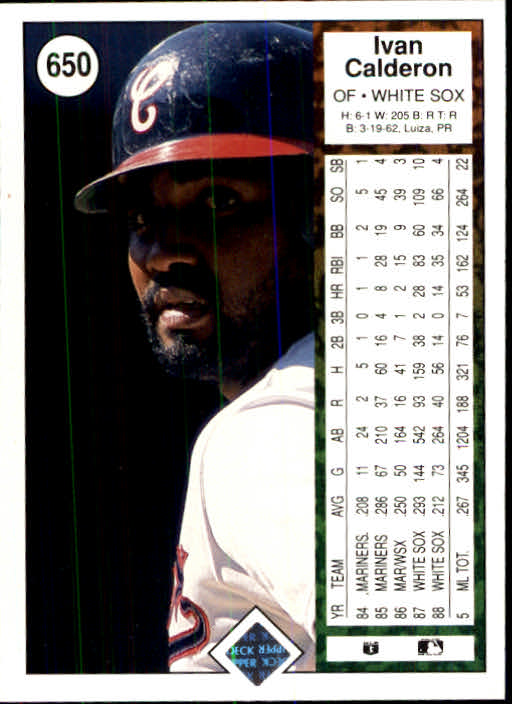 1989 Upper Deck Baseball Card Pick 497-740 - Picture 307 of 481