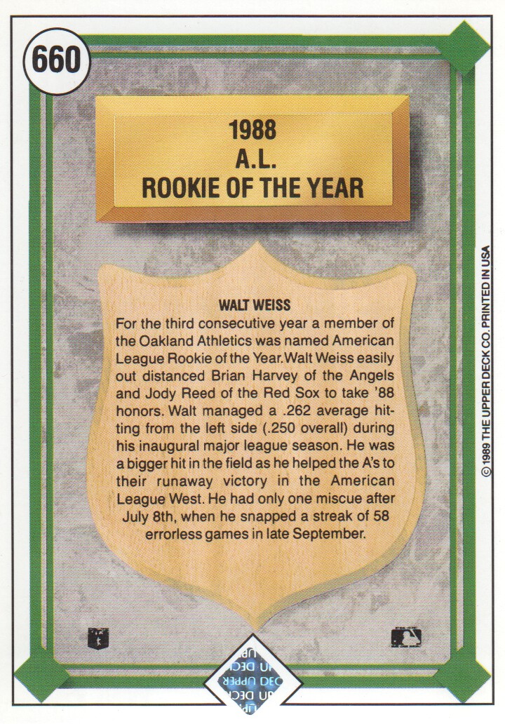 1989 Upper Deck Baseball Card Pick 497-740 - Picture 323 of 481