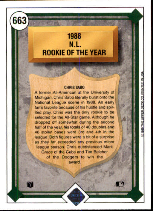1989 Upper Deck Baseball Card Pick 497-740 - Picture 329 of 481