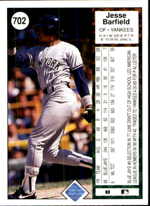 1989 Upper Deck Baseball Card Pick 497-740 - Picture 407 of 481