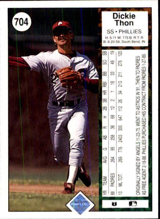1989 Upper Deck Baseball Card Pick 497-740 - Picture 411 of 481