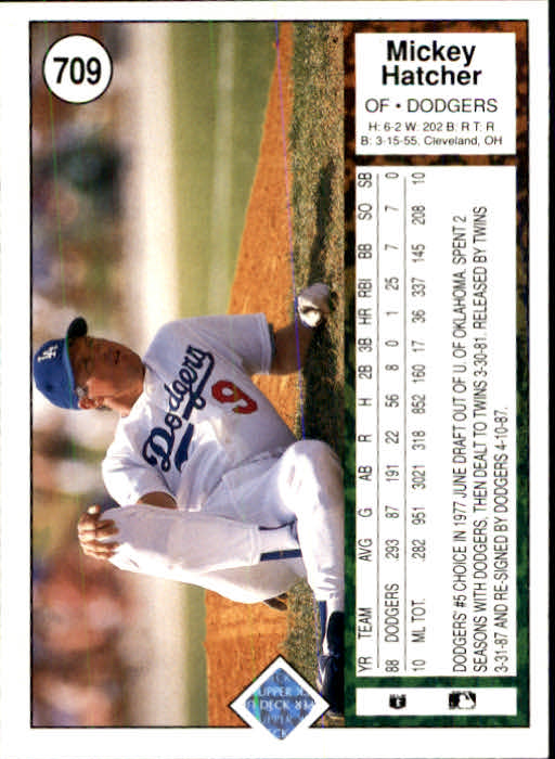 1989 Upper Deck Baseball Card Pick 497-740 - Picture 421 of 481