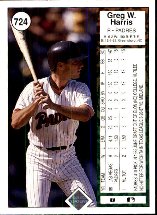 1989 Upper Deck Baseball Card Pick 497-740 - Picture 451 of 481