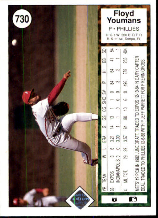 1989 Upper Deck Baseball Card Pick 497-740 - Picture 463 of 481