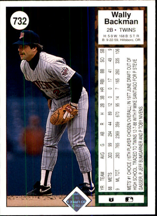 1989 Upper Deck Baseball Card Pick 497-740 - Picture 467 of 481