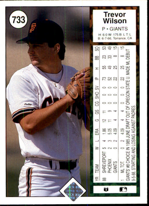 1989 Upper Deck Baseball Card Pick 497-740 - Picture 469 of 481