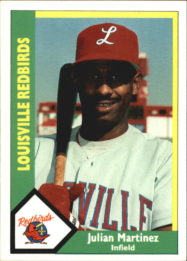 1990 CMC Louisville Redbirds Bernard Gilkey Louisville Redbirds #9