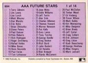A0115- 1990 ProCards AAA Baseball Card #s 501-750 -You Pick- 15+ FREE US SHIP - Bild 73 von 84