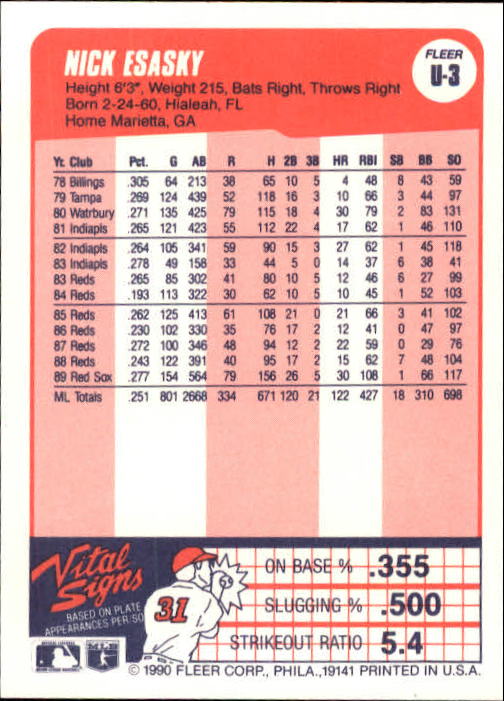 1990 Fleer Update Baseball Card Pick - Picture 7 of 259