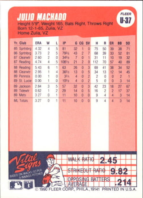 1990 Fleer Update Baseball Card Pick - Picture 75 of 259