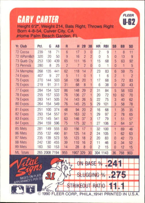 1990 Fleer Update Baseball Card Pick - Picture 123 of 259