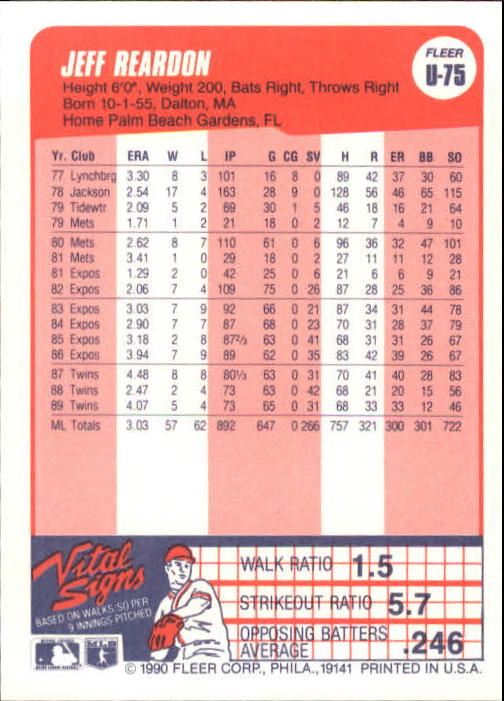 1990 Fleer Update Baseball Card Pick - Picture 149 of 259