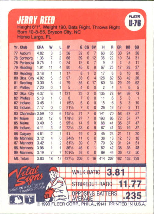 1990 Fleer Update Baseball Card Pick - Picture 151 of 259