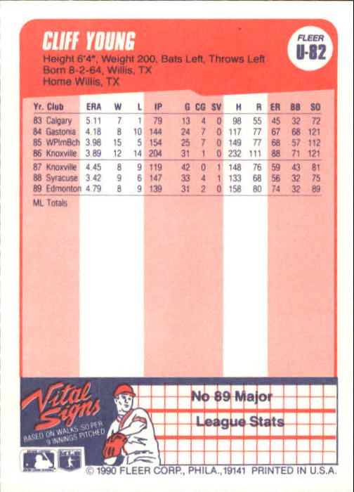 1990 Fleer Update Baseball Card Pick - Picture 163 of 259