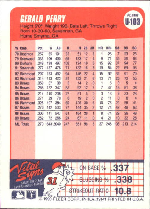 1990 Fleer Update Baseball Card Pick - Picture 203 of 259