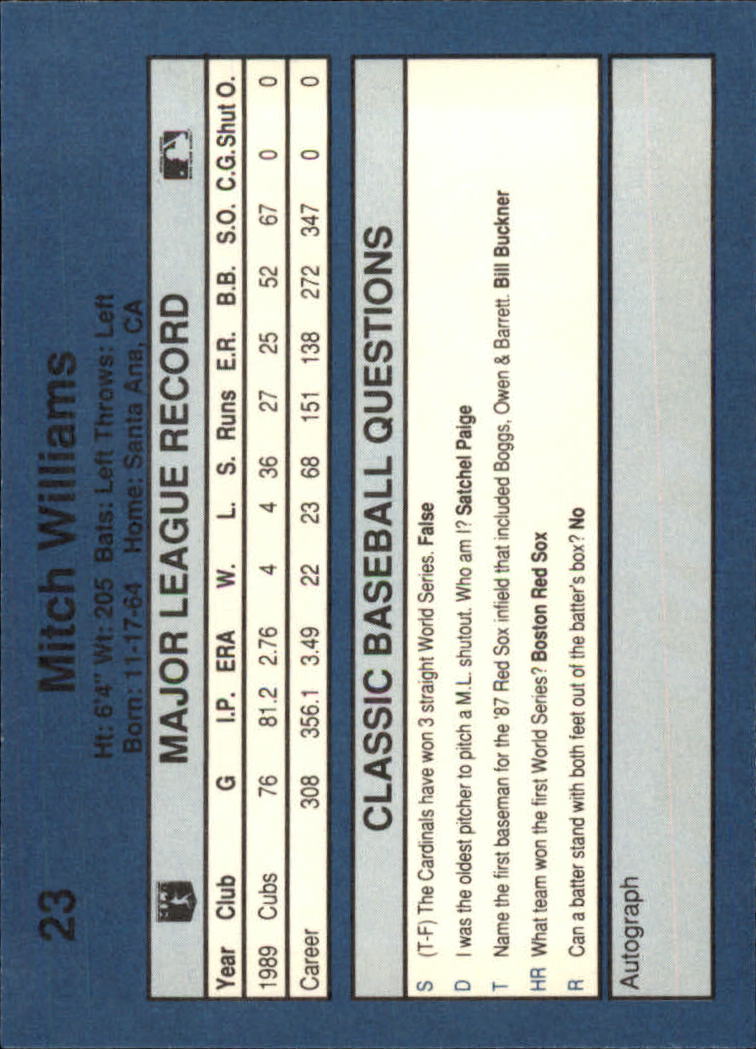 1990 Classic Blue Baseball Card Pick - Picture 43 of 299