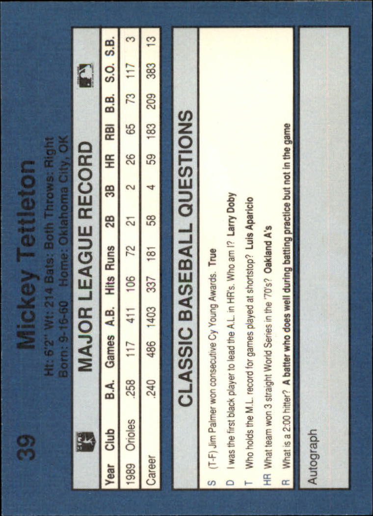 1990 Classic Blue Baseball Card Pick - Picture 75 of 299