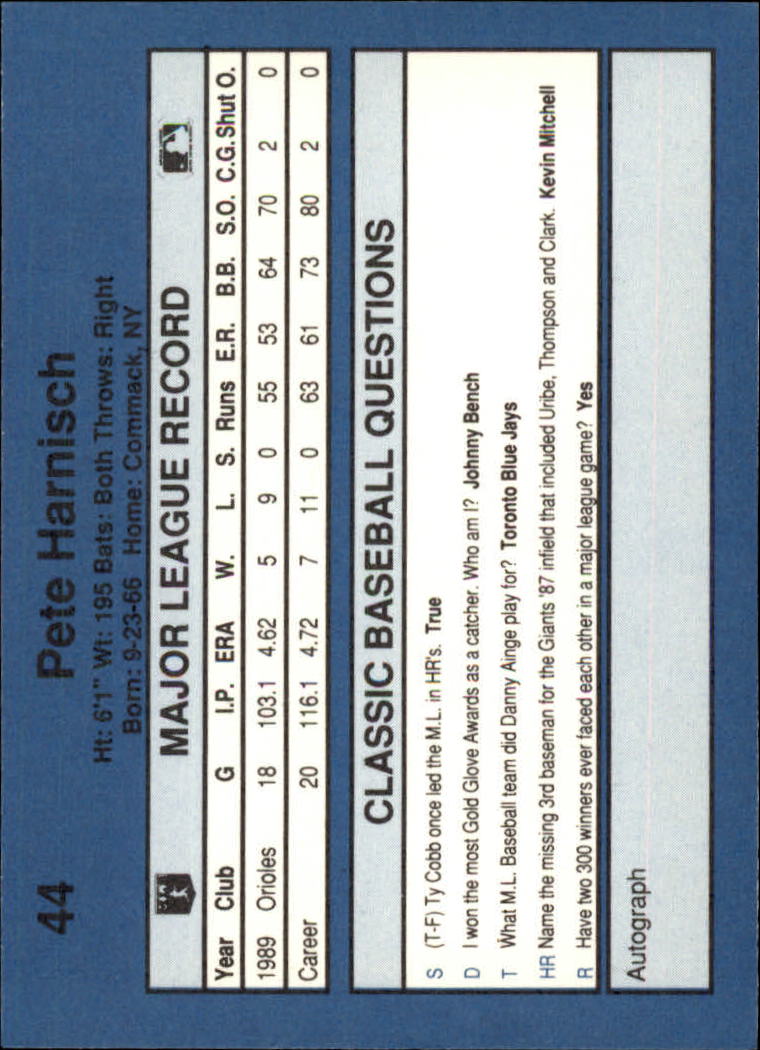 1990 Classic Blue Baseball Card Pick - Picture 85 of 299