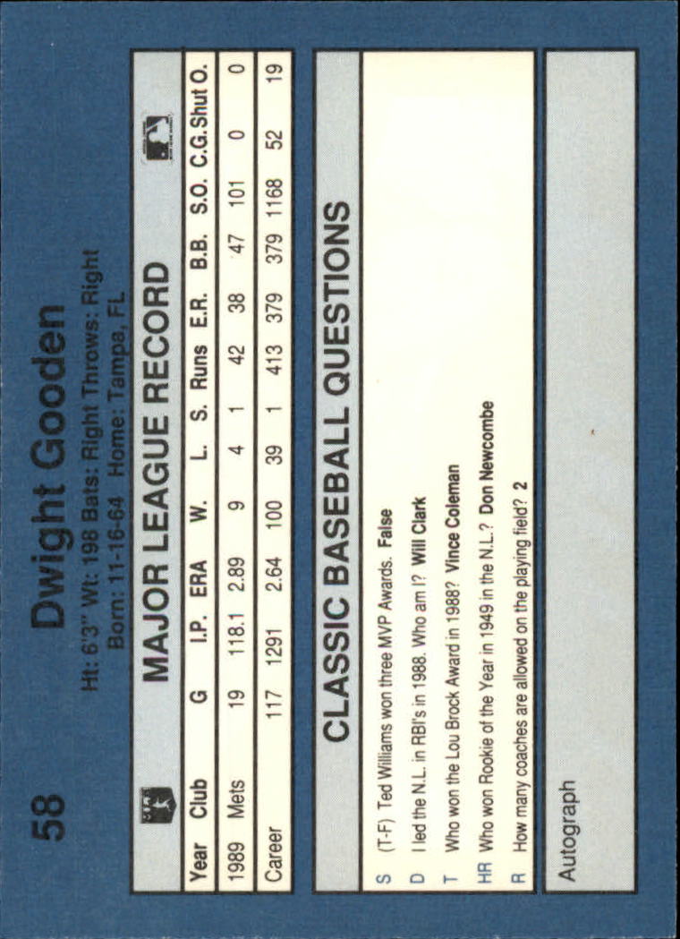 1990 Classic Blue Baseball Card Pick - Picture 113 of 299