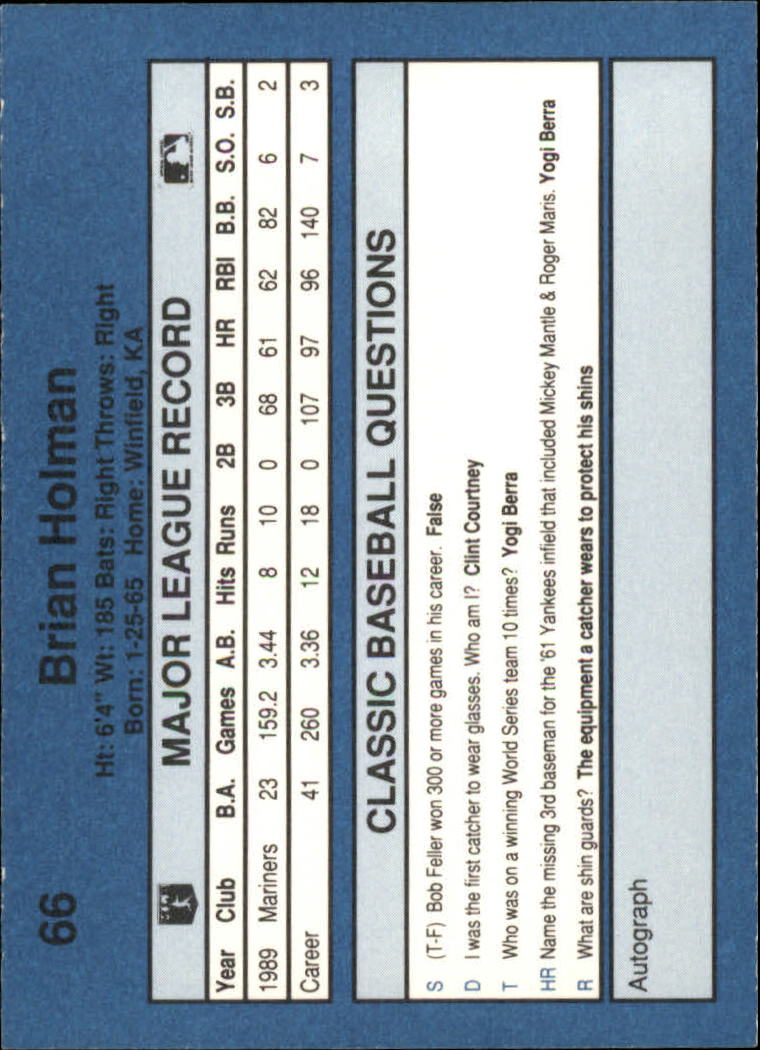 1990 Classic Blue Baseball Card Pick - Picture 131 of 299