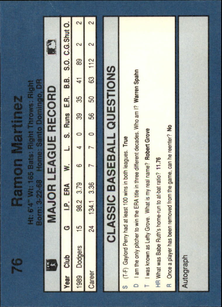 1990 Classic Blue Baseball Card Pick - Picture 149 of 299