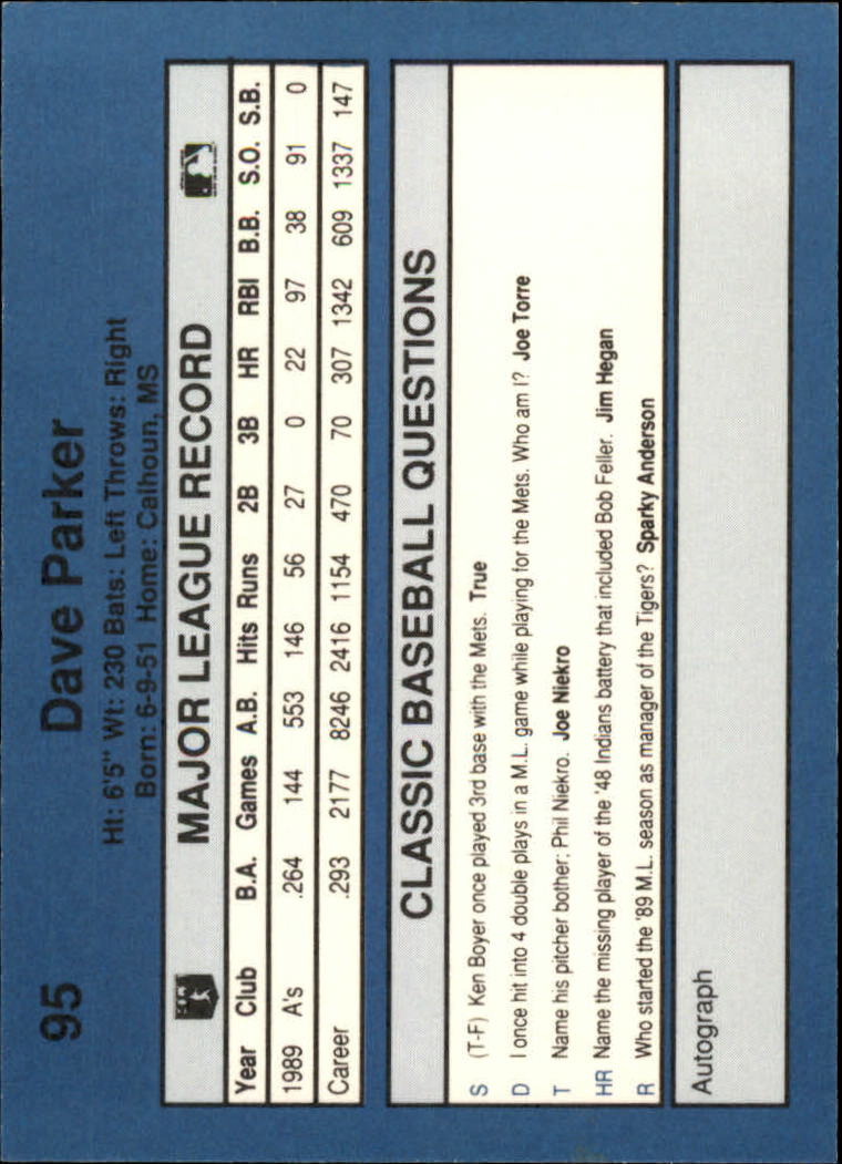1990 Classic Blue Baseball Card Pick - Picture 187 of 299