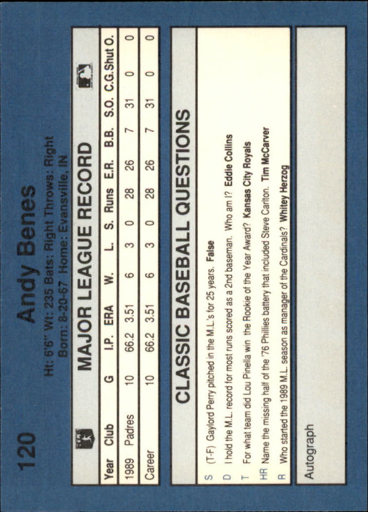 1990 Classic Blue Baseball Card Pick - Picture 237 of 299
