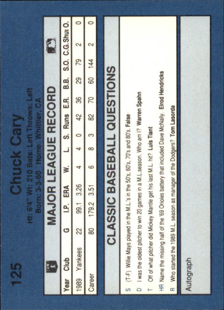 1990 Classic Blue Baseball Card Pick - Picture 247 of 299