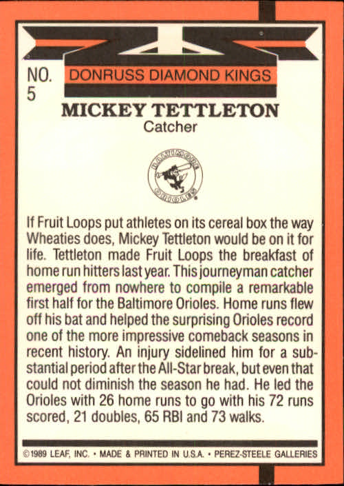 A6931- 1990 Donruss Baseball Cards 1-248 +Rookies -You Pick- 10+ FREE US SHIP - Picture 11 of 495