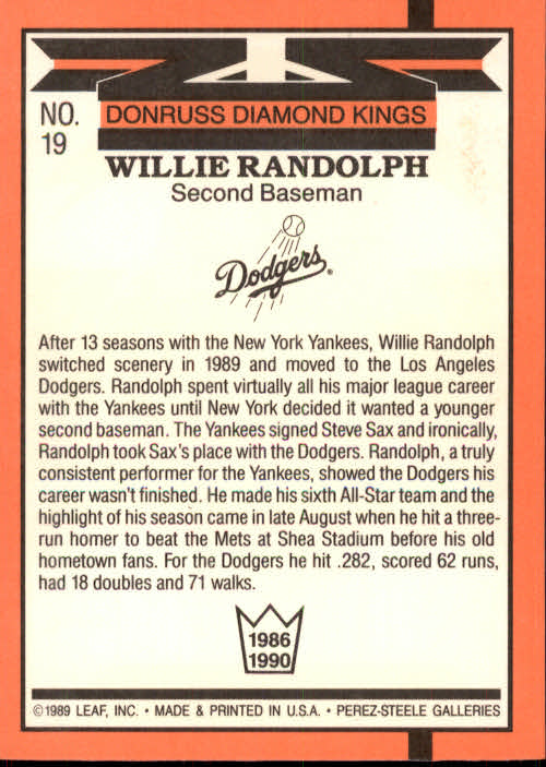 A6931- 1990 Donruss Baseball Cards 1-248 +Rookies -You Pick- 10+ FREE US SHIP - Picture 37 of 495