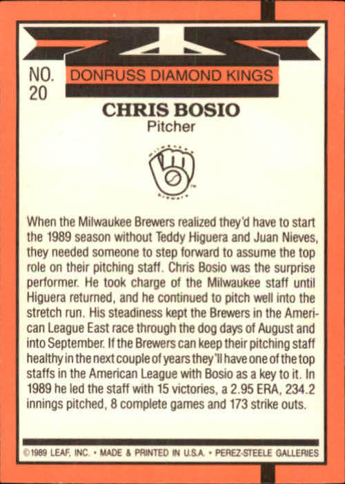 A6931- 1990 Donruss Baseball Cards 1-248 +Rookies -You Pick- 10+ FREE US SHIP - Picture 39 of 495