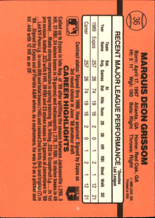 A6931- 1990 Donruss Baseball Cards 1-248 +Rookies -You Pick- 10+ FREE US SHIP - Picture 69 of 495