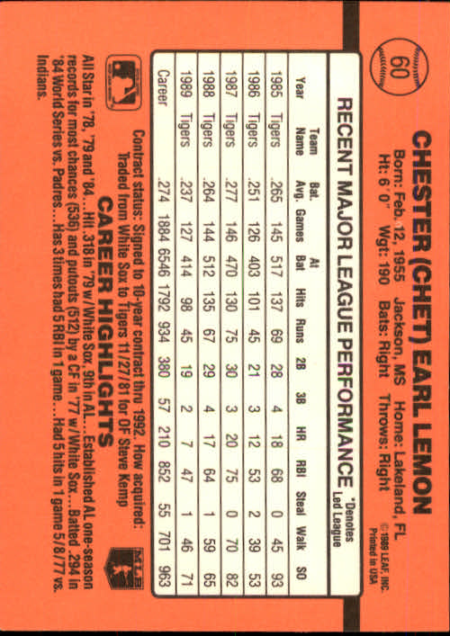 A6931- 1990 Donruss Baseball Cards 1-248 +Rookies -You Pick- 10+ FREE US SHIP - Picture 117 of 495