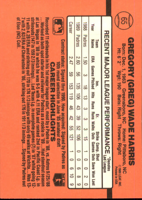 A6931- 1990 Donruss Baseball Cards 1-248 +Rookies -You Pick- 10+ FREE US SHIP - Picture 127 of 495