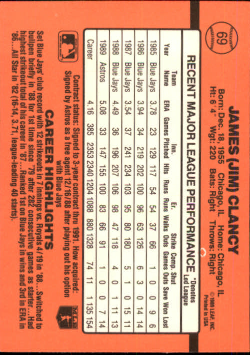 A6931- 1990 Donruss Baseball Cards 1-248 +Rookies -You Pick- 10+ FREE US SHIP - Picture 135 of 495