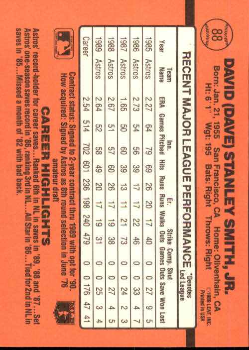 A6931- 1990 Donruss Baseball Cards 1-248 +Rookies -You Pick- 10+ FREE US SHIP - Picture 173 of 495