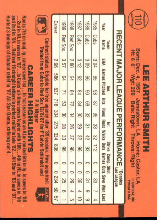 A6931- 1990 Donruss Baseball Cards 1-248 +Rookies -You Pick- 10+ FREE US SHIP - Picture 219 of 495