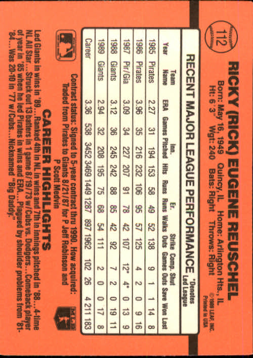 A6931- 1990 Donruss Baseball Cards 1-248 +Rookies -You Pick- 10+ FREE US SHIP - Picture 223 of 495