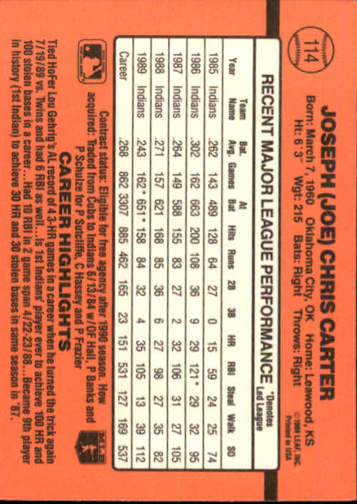 A6931- 1990 Donruss Baseball Cards 1-248 +Rookies -You Pick- 10+ FREE US SHIP - Picture 227 of 495
