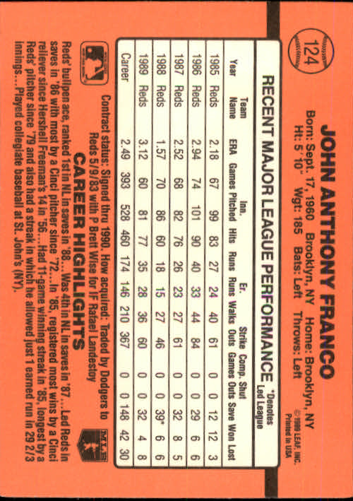 A6931- 1990 Donruss Baseball Cards 1-248 +Rookies -You Pick- 10+ FREE US SHIP - Picture 247 of 495