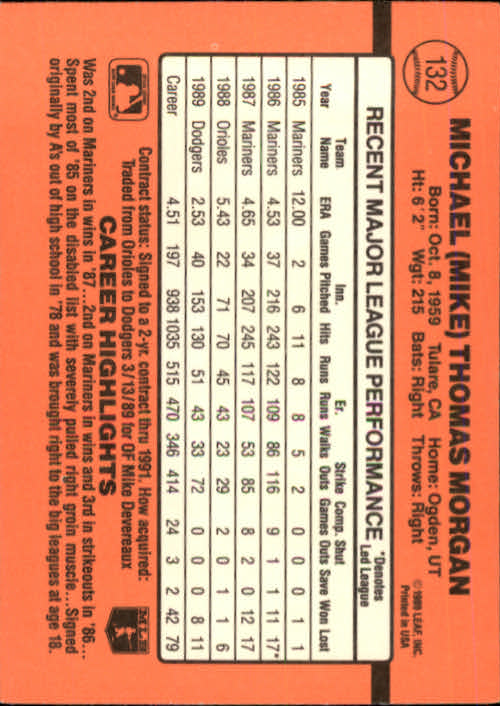 A6931- 1990 Donruss Baseball Cards 1-248 +Rookies -You Pick- 10+ FREE US SHIP - Picture 263 of 495