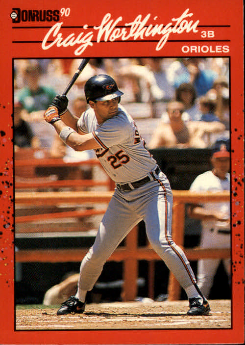 A6931- 1990 Donruss Baseball Cards 1-248 +Rookies -You Pick- 10+ FREE US SHIP - Picture 280 of 495