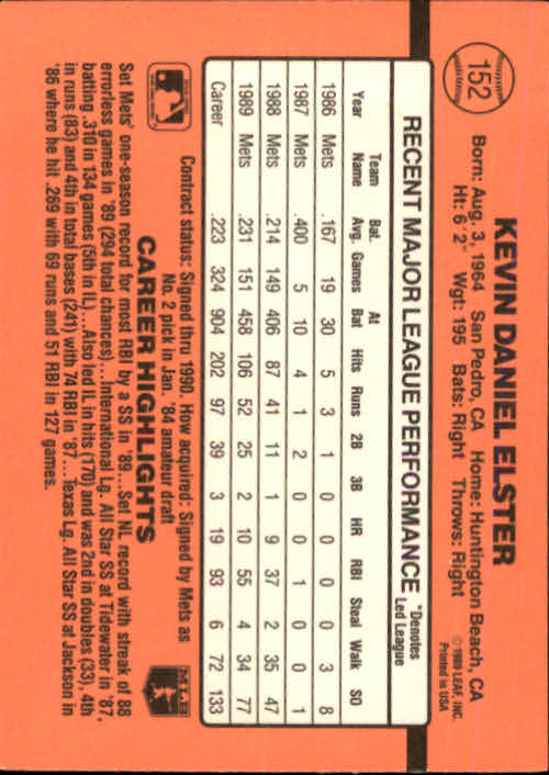 A6931- 1990 Donruss Baseball Cards 1-248 +Rookies -You Pick- 10+ FREE US SHIP - Picture 303 of 495