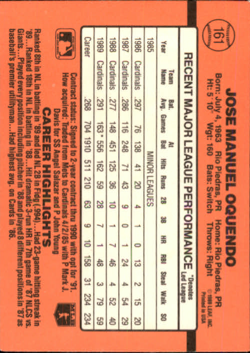 A6931- 1990 Donruss Baseball Cards 1-248 +Rookies -You Pick- 10+ FREE US SHIP - Picture 321 of 495